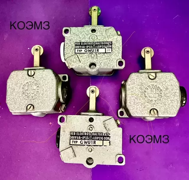 Концевой выключатель Robotron TYP GWU1, GWU1R, GWE2R в объявлении 4 фото Концевой выключатель Robotron TYP GWU1, GWU1R, GWE2R картинка из объявления