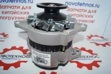Генератор JFWZ27Z подходит для китайских фронтальных погрузчиков ZL30 с двигателем YCD4J22T-115 марок: Shanlin ZL30, Yigong ZL30, Amur DK630, Atlant картинка из объявления