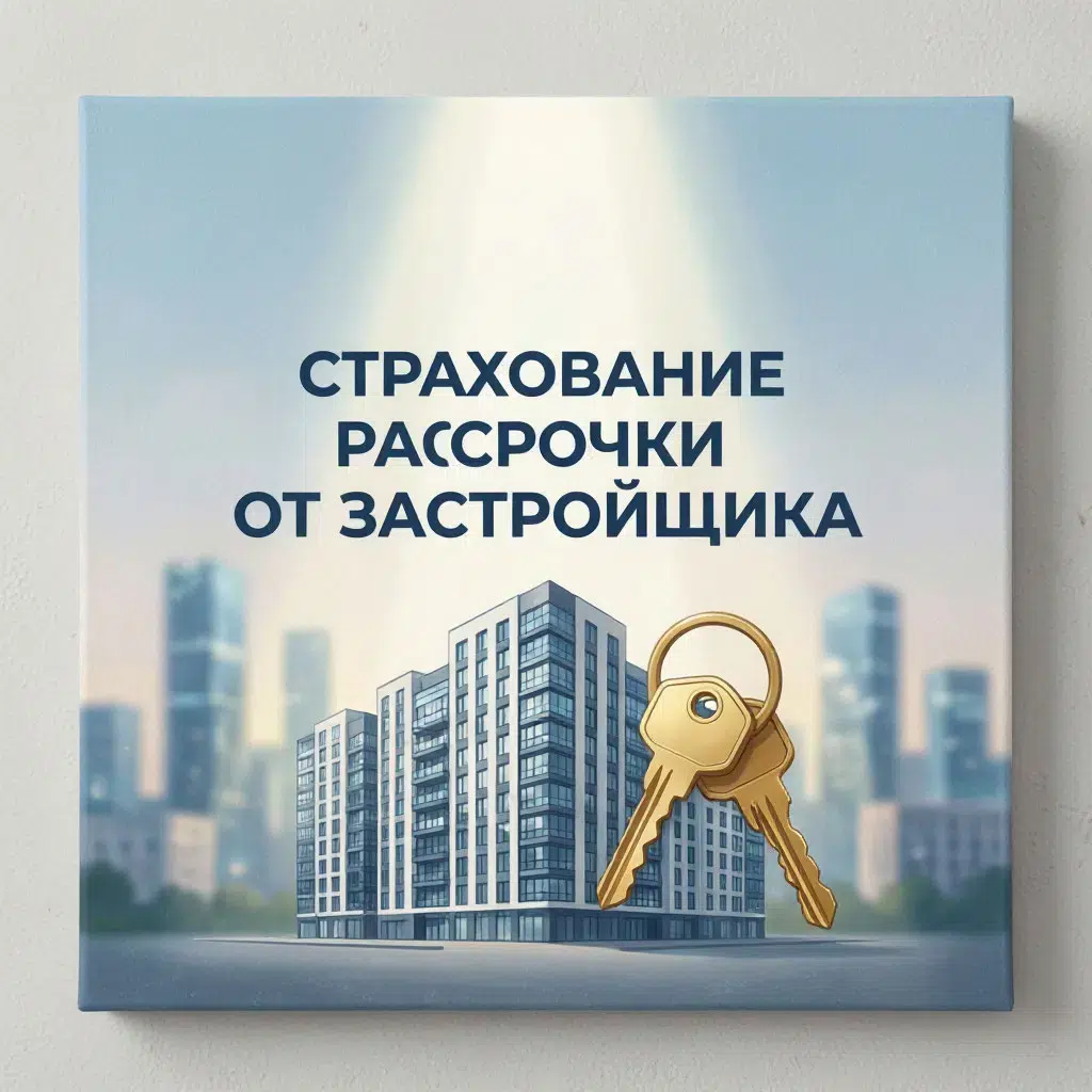 Страхование рассрочки от застройщика картинка из объявления