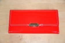 Кошелек-портмоне женский кожзам красный новый в объявлении 3 фото Кошелек-портмоне женский кожзам красный новый картинка из объявления