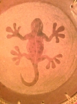 Декоративная тарелка "Ящерка" в объявлении 3 фото Декоративная тарелка "Ящерка" картинка из объявления