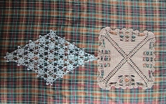 Cалфетки ажурные, связанные из ниток картинка из объявления