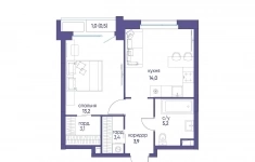 Продам 1 комнатную квартиру 44 м2 в объявлении 10 фото Продам 1 комнатную квартиру 44 м2 картинка из объявления