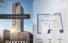 Продам 2 комнатную квартиру 73 м2 картинка из объявления