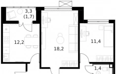 Продам 3 комнатную квартиру 76.4 м2 в объявлении 10 фото Продам 3 комнатную квартиру 76.4 м2 картинка из объявления