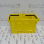 Корзина пластиковая 20л, покупательская в объявлении 5 фото Корзина пластиковая 20л, покупательская картинка из объявления