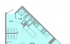 Продам 1 комнатную квартиру 30.5 м2 в объявлении 10 фото Продам 1 комнатную квартиру 30.5 м2 картинка из объявления