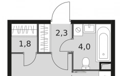 Продам 1 комнатную квартиру 29 м2 картинка из объявления