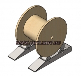 Ролики для размотки кабельных барабанов РБ 14-1,5. картинка из объявления