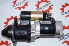 Стартер QDJ265F 4RMAZG 11 зубов для китайских фронтальных погрузчиков Yigong ZL30, Bull SL930, CTK S930, HZM 930, Amur DK630, Atlant 300L, Grizzly GR2 картинка из объявления