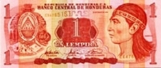 Банкнота 1 лемпира, Гондурас картинка из объявления