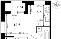 Продам 2 комнатную квартиру 45.2 м2 в объявлении 10 фото Продам 2 комнатную квартиру 45.2 м2 картинка из объявления