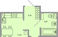 Продам 1 комнатную квартиру 30 м2 картинка из объявления