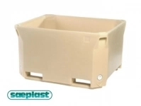 Термоконтейнер с крышкой Saeplast - 1000 л (Исландия) картинка из объявления