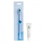 Мануальная щетка Revyline Perfect 10000, голубая, и паста Organic картинка из объявления