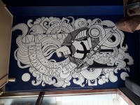 Художественная роспись стен картинка из объявления