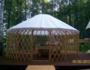 Юрта - мобильная беседка для дачи в объявлении 1 фото Юрта - мобильная беседка для дачи картинка из объявления