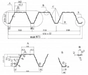 Линия для производства профнастила H135 картинка из объявления