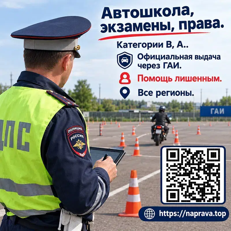 Заберите права! Водительское удостоверение с гарантиями. Без автошколы. картинка из объявления