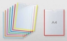 Карманы А4 для дверей, стен в объявлении 1 фото Карманы А4 для дверей, стен картинка из объявления