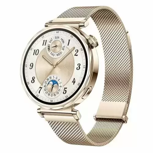 Смарт-часы Huawei Watch GT 5 41mm Gold, Экран 1.32" 466x466 Amoled, Bluetooth v5.2 картинка из объявления