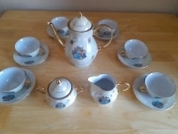 Сервис  Чайно - кофейный  Мадонна Тitоv Vеlеs Jugороrсеlаn Югославия.   . картинка из объявления