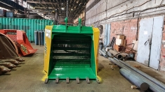 Оснащение на погрузчик и экскаватор - просеивающий ковш картинка из объявления