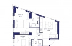 Продам 2 комнатную квартиру 62.8 м2 в объявлении 10 фото Продам 2 комнатную квартиру 62.8 м2 картинка из объявления