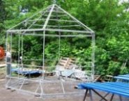 Беседки из металла и дерева. в объявлении 3 фото Беседки из металла и дерева. картинка из объявления