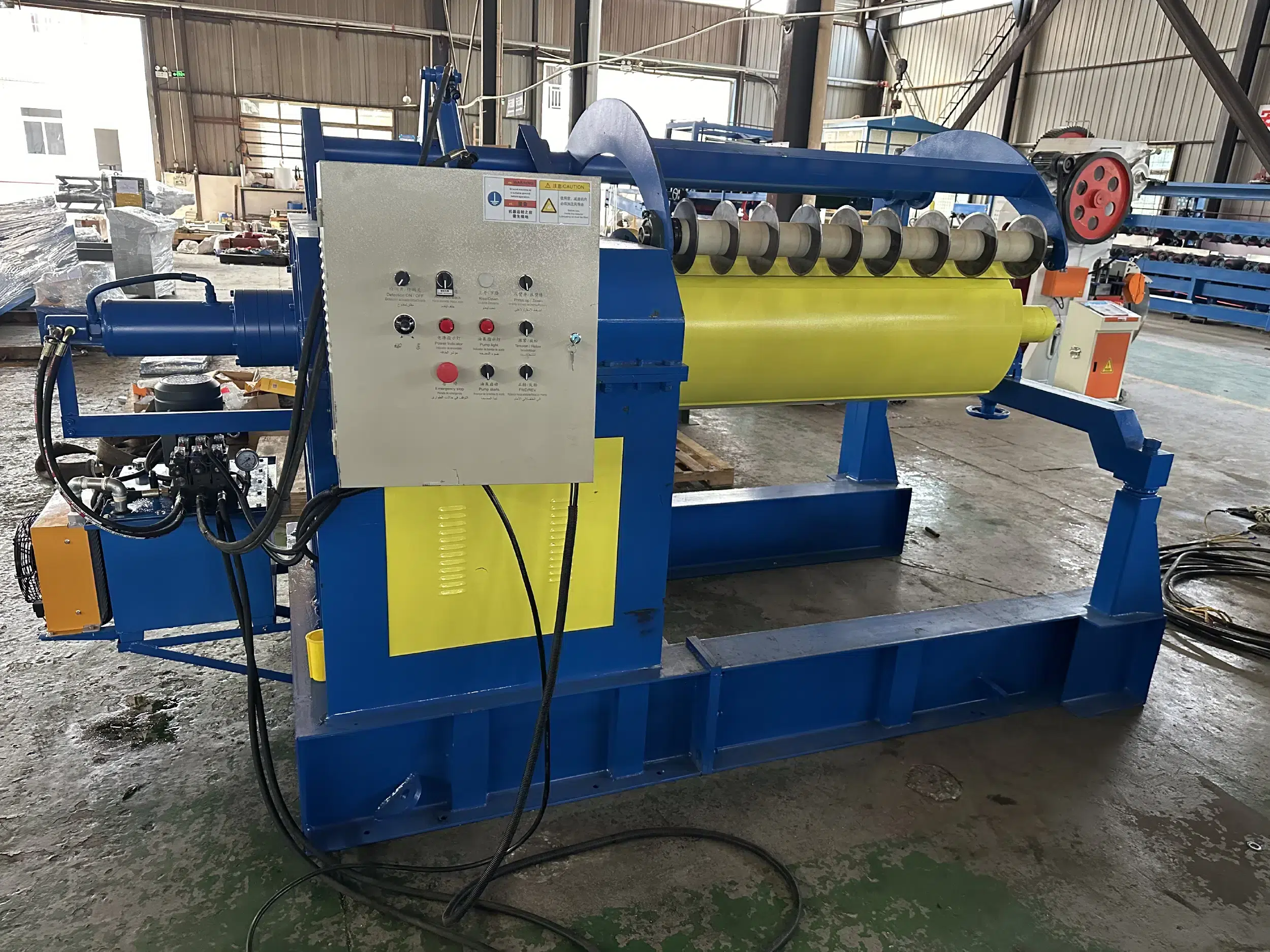 Линия для продольной резки металла модель JB1250-2.5 картинка из объявления