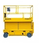 Аренда ножничных самоходных подъемников . Электрический подъемник в аренду картинка из объявления