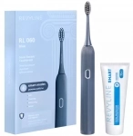 Звуковая зубная щетка Revyline RL 060 в голубом дизайне и паста в объявлении 1 фото Звуковая зубная щетка Revyline RL 060 в голубом дизайне и паста картинка из объявления