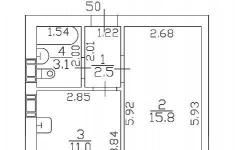 Продам 1 комнатную квартиру 32 м2 картинка из объявления
