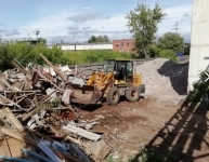 Экскаватор колёсный - погрузчик  Аренда экскаватора-погрузчика картинка из объявления