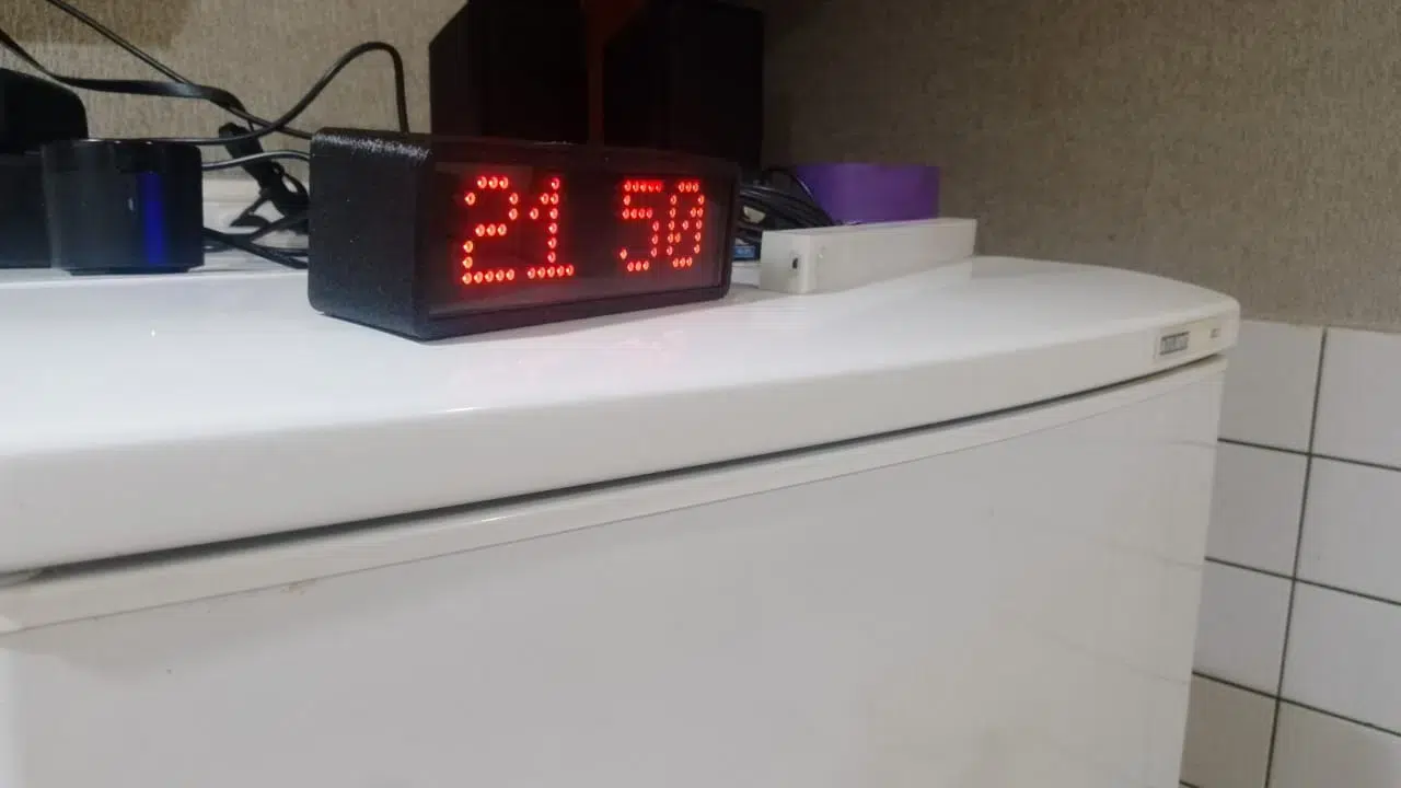 Умные настольные часы-информер для дома и офиса [ESP32, Wi-Fi] картинка из объявления