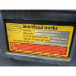 Запчасти Strickland Tracks для спецтехники в объявлении 1 фото Запчасти Strickland Tracks для спецтехники картинка из объявления
