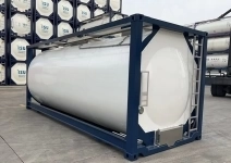 Танк-контейнер 26м3 тип Т11 с термоизоляцией и подогревом, для перевозки наливных грузов, новый. картинка из объявления