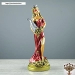 Статуэтка Фортуна с рогом изобилия цвет красный, бронза, серебро в объявлении 1 фото Статуэтка Фортуна с рогом изобилия цвет красный, бронза, серебро картинка из объявления