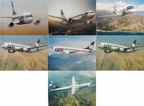 Открытки польской авиакомпании картинка из объявления