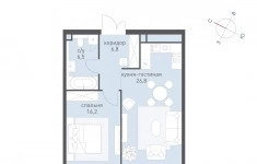 Продам 1 комнатную квартиру 56.4 м2 в объявлении 10 фото Продам 1 комнатную квартиру 56.4 м2 картинка из объявления