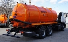 Откачка выкачка сливных ям. МАЗ 20куб картинка из объявления