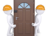 Услуги по установке дверей и окон в деревянных домах и банях Выборгского района картинка из объявления