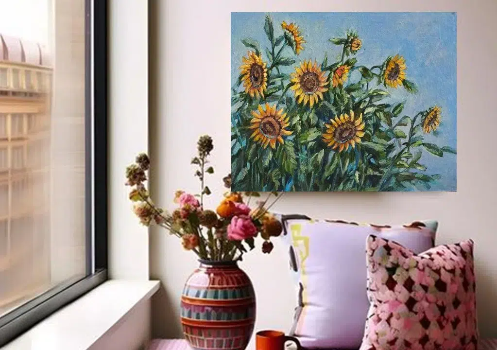 Ульяна.  Картина маслом интерьерная картинка из объявления