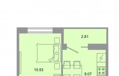 Продам 1 комнатную квартиру 33 м2 картинка из объявления