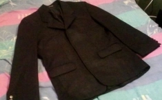 Пиджак мужской чёрный стильный 48 размер состояние нового картинка из объявления