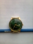Часы мужские позолоченные СЛАВА "Малахит" из СССР картинка из объявления