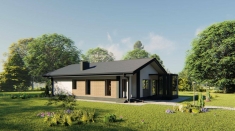 Дом комфорт класса в классическом стиле, 148 м2 в объявлении 5 фото Дом комфорт класса в классическом стиле, 148 м2 картинка из объявления