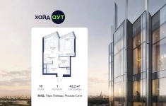 Продам 1 комнатную квартиру 42.2 м2 картинка из объявления