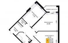 Продам 3 комнатную квартиру 104 м2 в объявлении 7 фото Продам 3 комнатную квартиру 104 м2 картинка из объявления