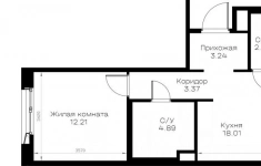 Продам 2 комнатную квартиру 55.77 м2 в объявлении 9 фото Продам 2 комнатную квартиру 55.77 м2 картинка из объявления